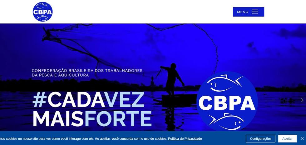 Site institucional da CBPA